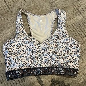 Floral Senita Athletics Everyday Flow Nursing Sports Bra size small